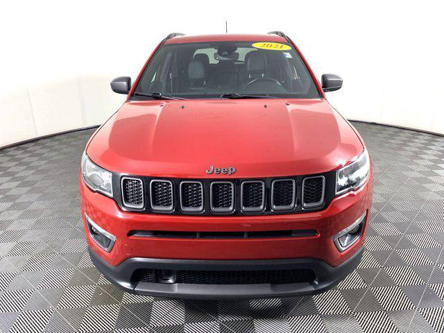 used 2021 Jeep Compass car, priced at $18,600