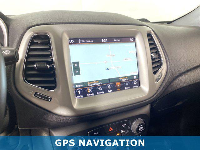 used 2021 Jeep Compass car, priced at $18,600