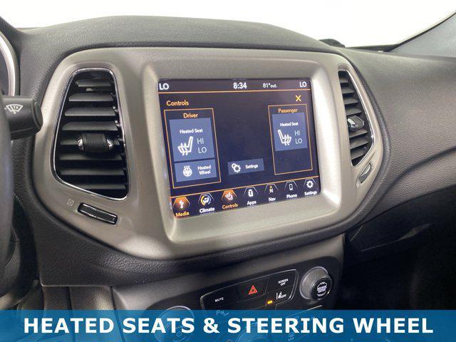 used 2021 Jeep Compass car, priced at $18,600