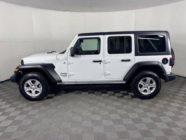 used 2021 Jeep Wrangler Unlimited car, priced at $28,400
