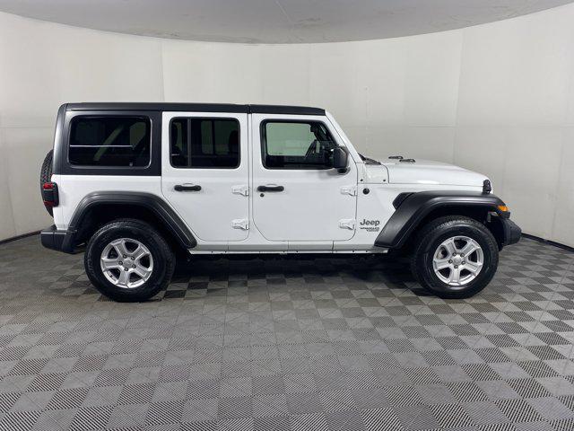 used 2021 Jeep Wrangler Unlimited car, priced at $28,400