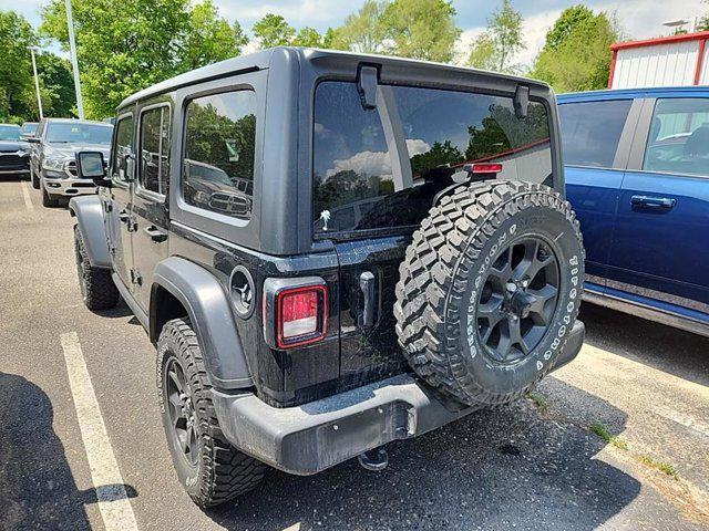 used 2021 Jeep Wrangler car, priced at $34,200