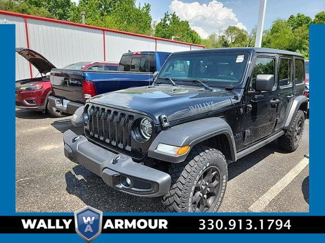 used 2021 Jeep Wrangler car, priced at $35,000