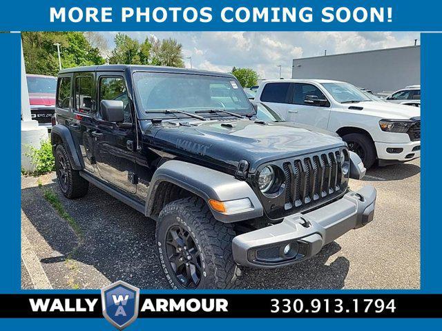 used 2021 Jeep Wrangler car, priced at $34,200