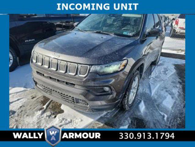 used 2022 Jeep Compass car, priced at $22,300