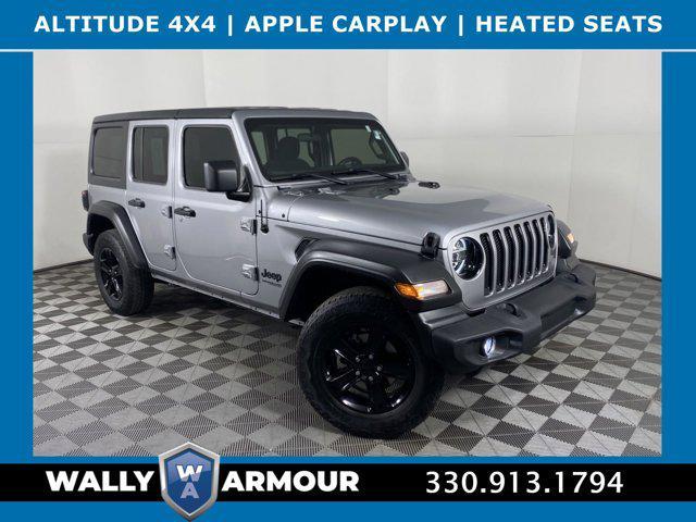 used 2021 Jeep Wrangler Unlimited car, priced at $32,200