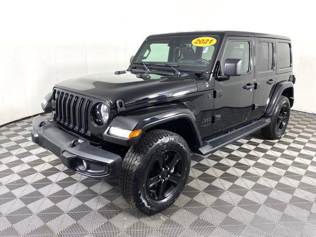 used 2021 Jeep Wrangler Unlimited car, priced at $36,000