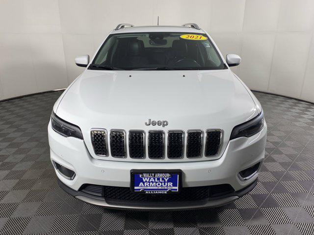 used 2021 Jeep Cherokee car, priced at $22,800