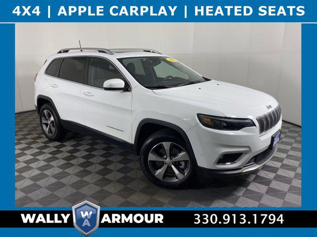 used 2021 Jeep Cherokee car, priced at $22,800