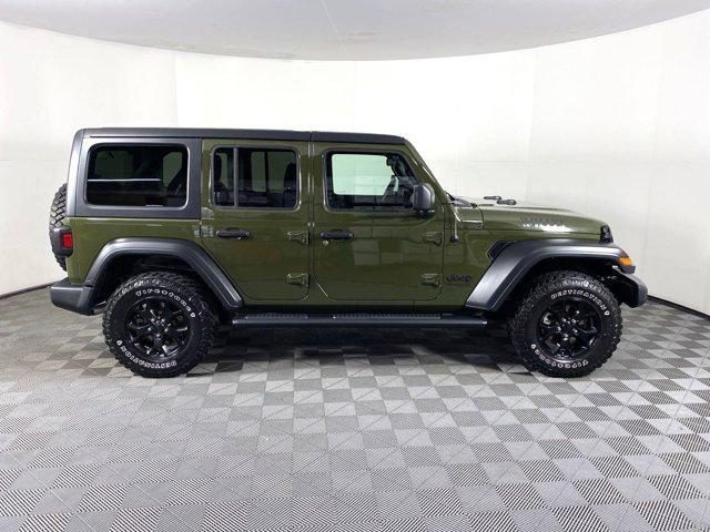 used 2021 Jeep Wrangler car, priced at $31,900