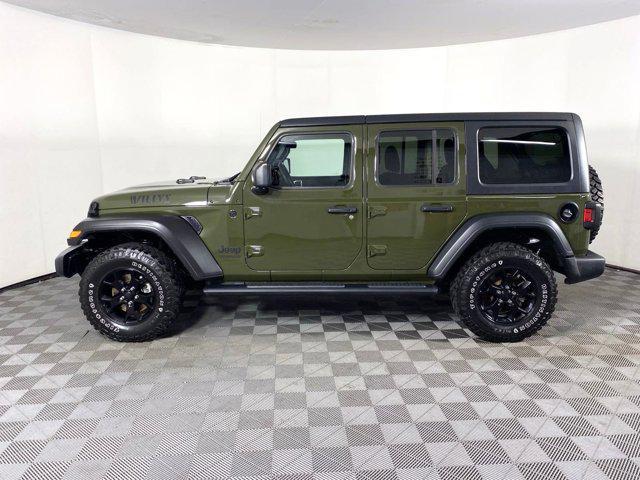 used 2021 Jeep Wrangler car, priced at $31,900