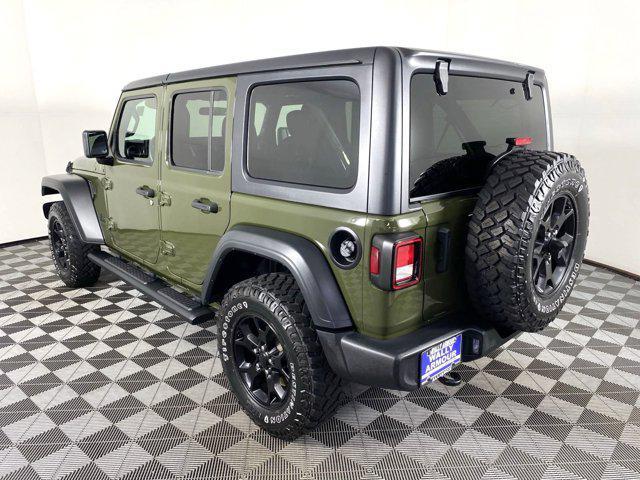 used 2021 Jeep Wrangler car, priced at $31,900