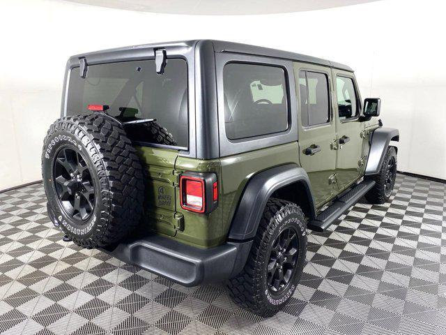 used 2021 Jeep Wrangler car, priced at $31,900