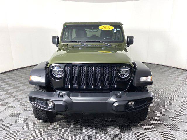 used 2021 Jeep Wrangler car, priced at $31,900