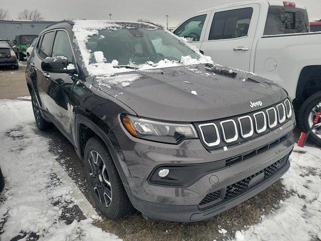 used 2022 Jeep Compass car, priced at $21,400