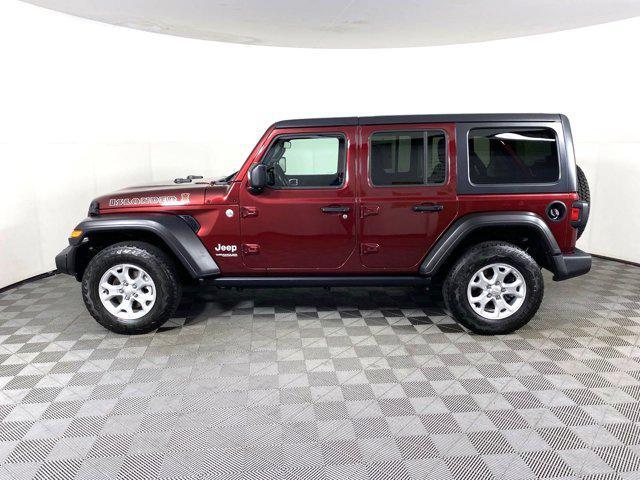 used 2021 Jeep Wrangler Unlimited car, priced at $34,000