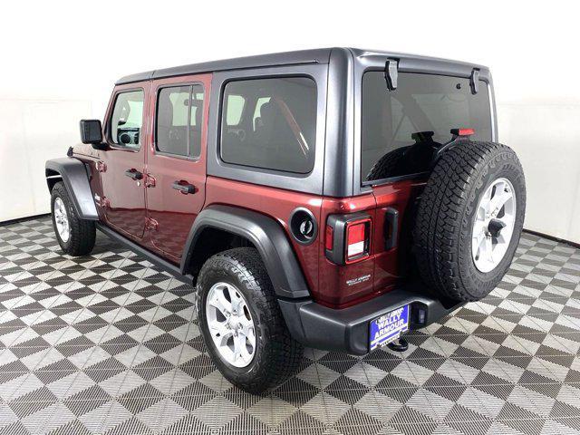 used 2021 Jeep Wrangler Unlimited car, priced at $34,000