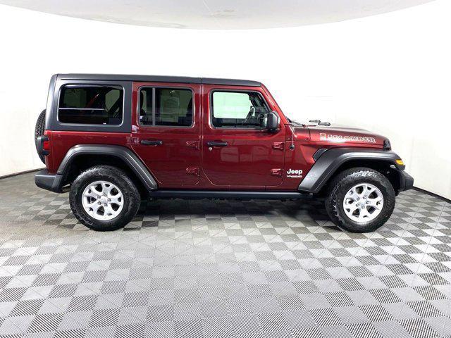 used 2021 Jeep Wrangler Unlimited car, priced at $34,000