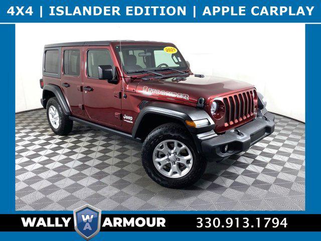 used 2021 Jeep Wrangler Unlimited car, priced at $34,000