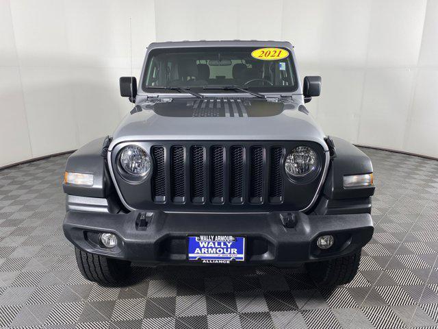 used 2021 Jeep Wrangler car, priced at $28,150