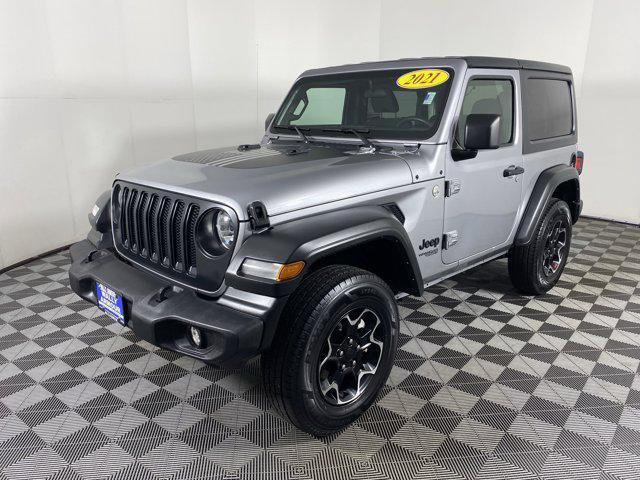used 2021 Jeep Wrangler car, priced at $28,150