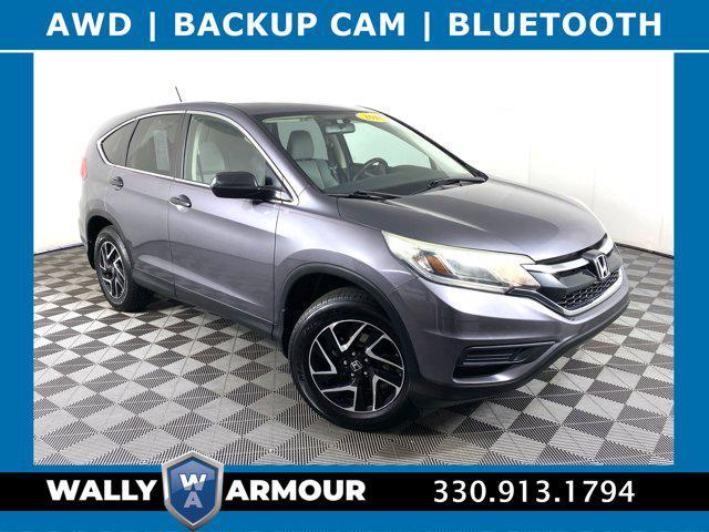 used 2016 Honda CR-V car, priced at $15,000