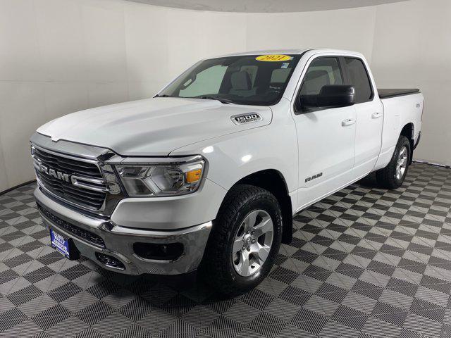 used 2021 Ram 1500 car, priced at $28,500