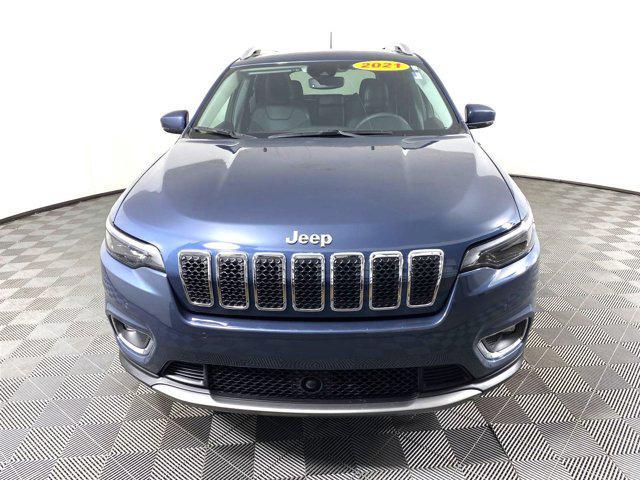 used 2021 Jeep Cherokee car, priced at $23,700