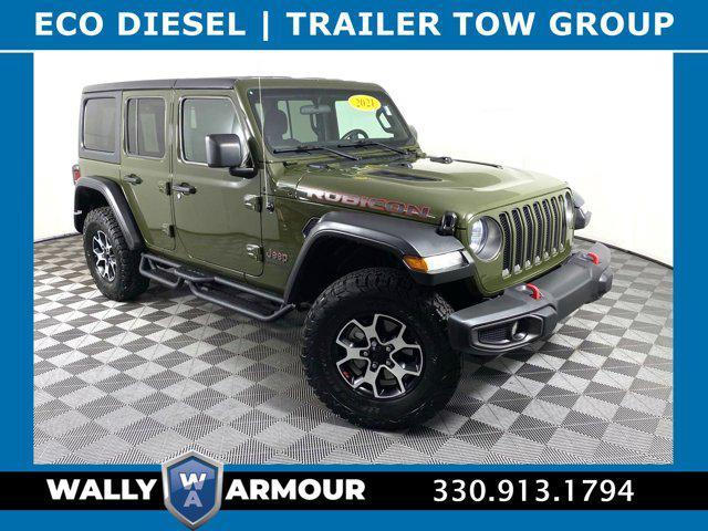 used 2021 Jeep Wrangler Unlimited car, priced at $37,900