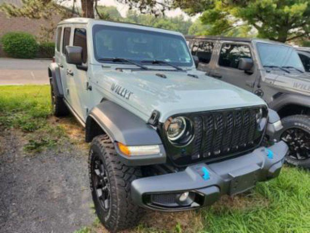 used 2023 Jeep Wrangler 4xe car, priced at $33,100