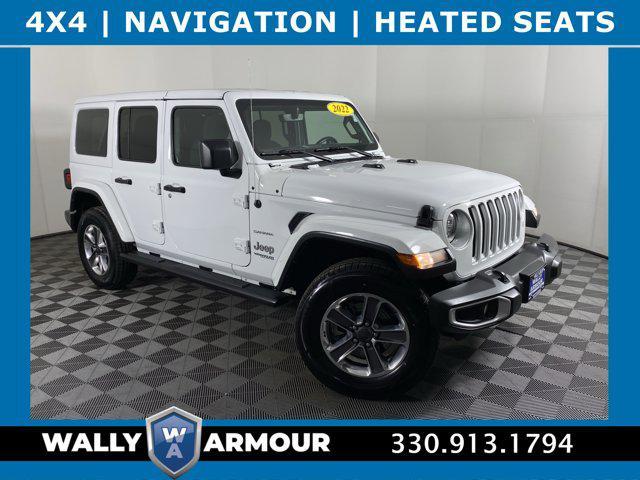 used 2022 Jeep Wrangler Unlimited car, priced at $31,500