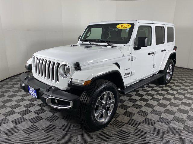 used 2022 Jeep Wrangler Unlimited car, priced at $31,500