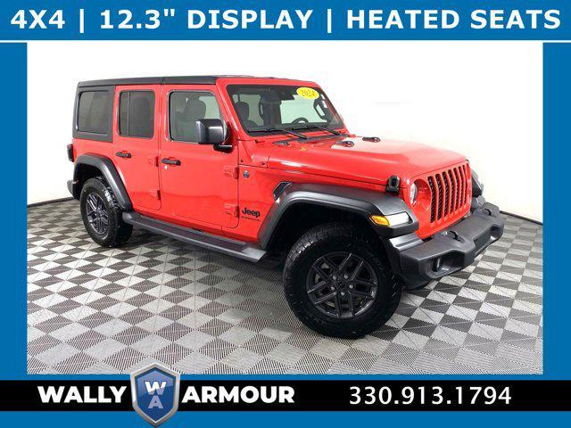 used 2024 Jeep Wrangler car, priced at $37,200