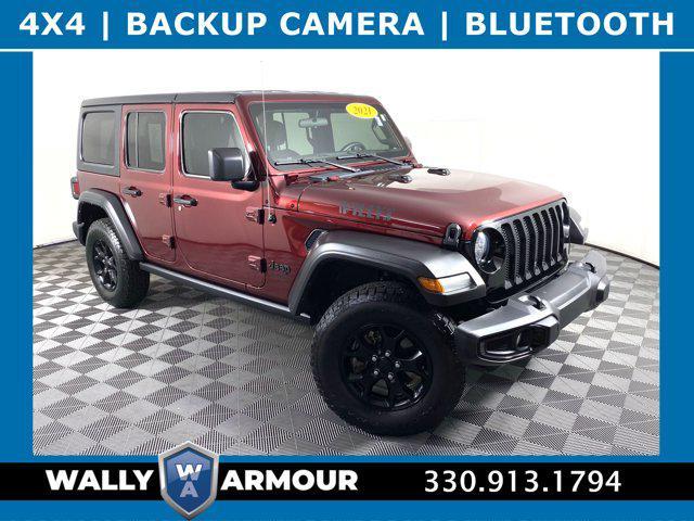 used 2021 Jeep Wrangler Unlimited car, priced at $29,900