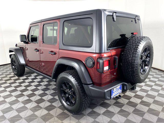 used 2021 Jeep Wrangler Unlimited car, priced at $29,900