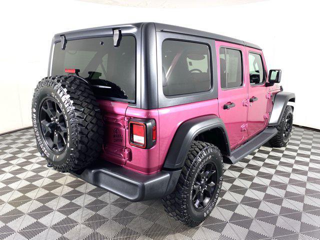 used 2021 Jeep Wrangler car, priced at $33,250