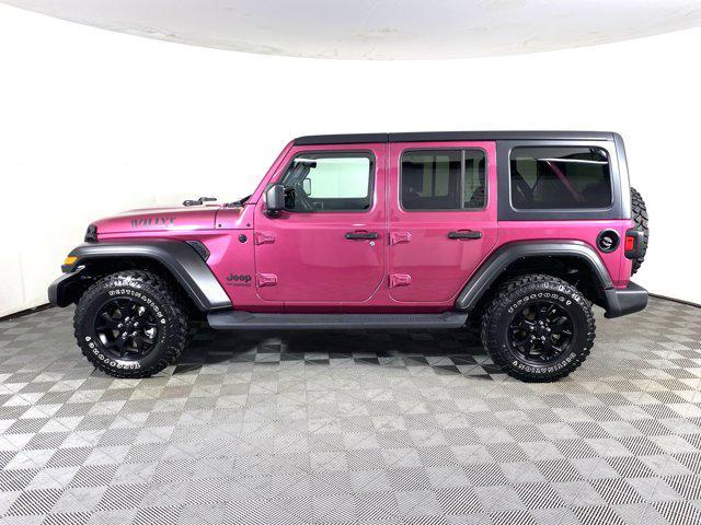 used 2021 Jeep Wrangler car, priced at $33,250