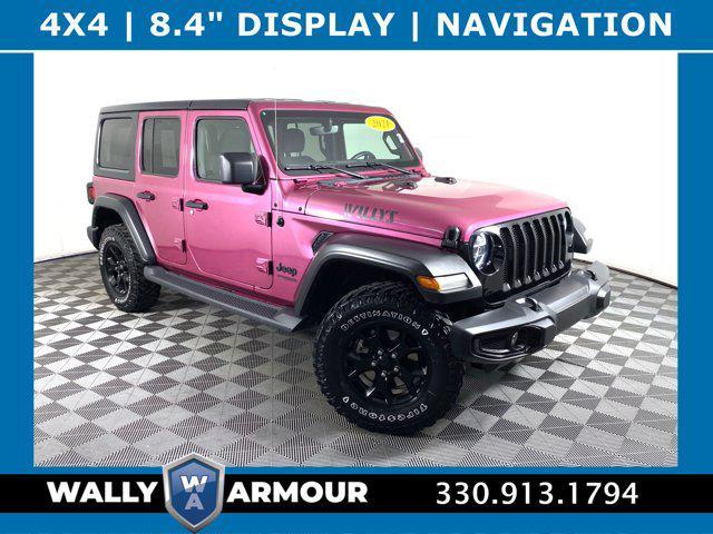 used 2021 Jeep Wrangler car, priced at $33,750