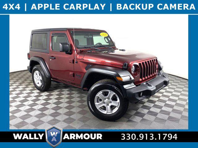 used 2021 Jeep Wrangler car, priced at $30,600