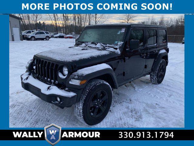 used 2021 Jeep Wrangler Unlimited car, priced at $30,900