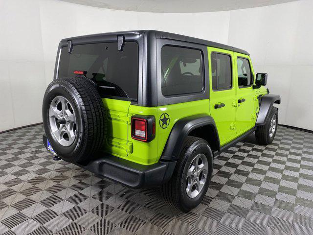 used 2021 Jeep Wrangler Unlimited car, priced at $29,300