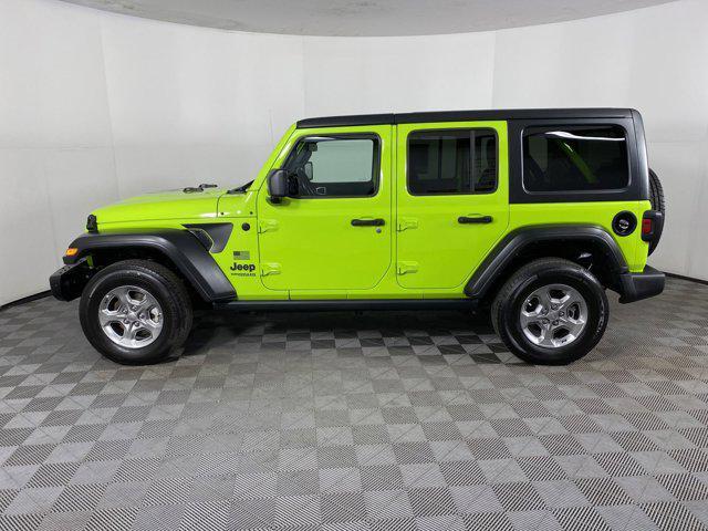 used 2021 Jeep Wrangler Unlimited car, priced at $29,300