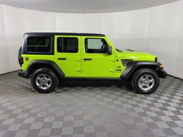 used 2021 Jeep Wrangler Unlimited car, priced at $29,300