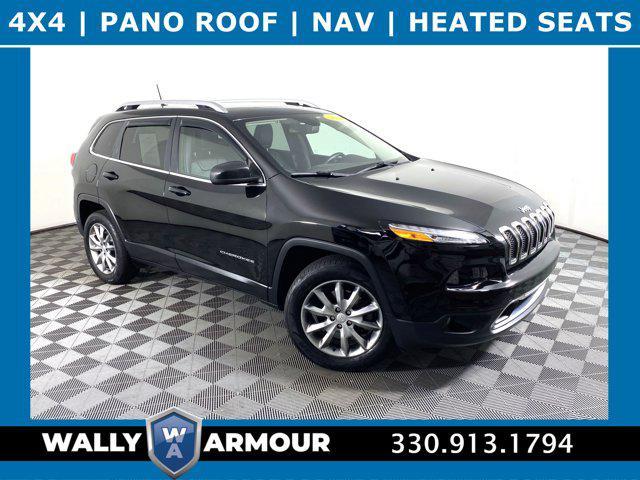 used 2018 Jeep Cherokee car, priced at $13,600