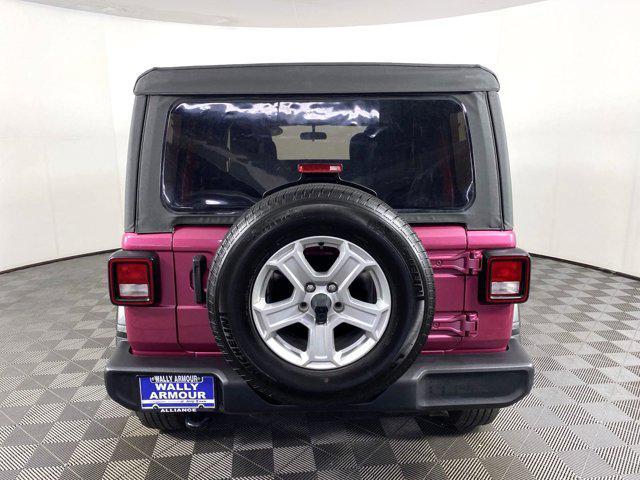 used 2021 Jeep Wrangler Unlimited car, priced at $32,250