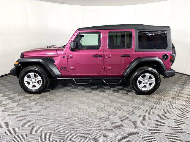 used 2021 Jeep Wrangler Unlimited car, priced at $32,250