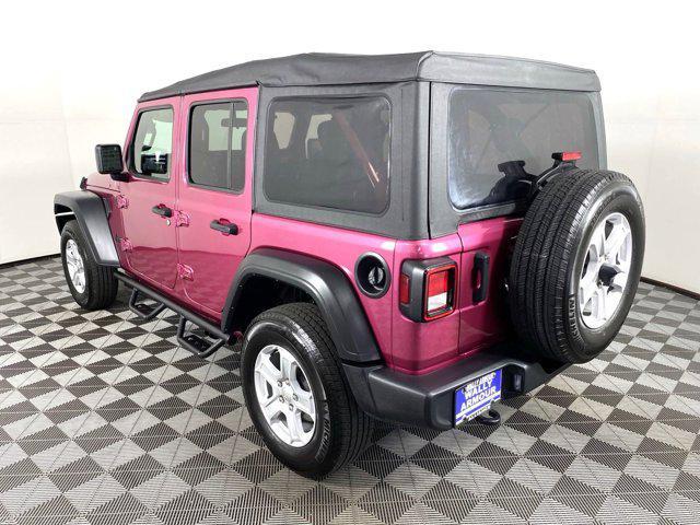 used 2021 Jeep Wrangler Unlimited car, priced at $32,250