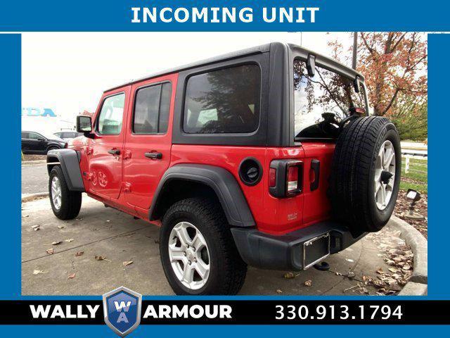 used 2022 Jeep Wrangler Unlimited car, priced at $28,700