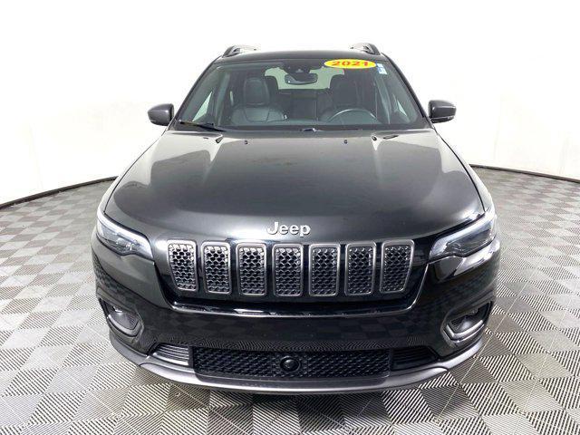 used 2021 Jeep Cherokee car, priced at $23,400