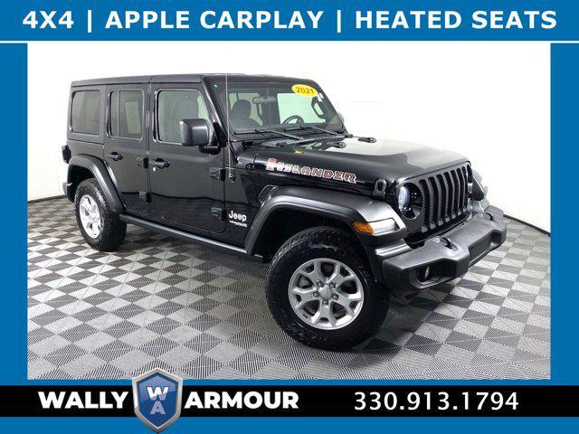 used 2021 Jeep Wrangler Unlimited car, priced at $30,900